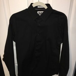 Black dress shirt